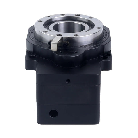 85mm Hollow Rotary Actuator With 3 Arc-Min Rotating Platform And 14mm Input Shaft For 60mm Servo Motors, shown at front angle