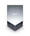 Nickel Finish Touchless Hand Dryer With HEPA Filtration Capturing 99.97 Percent Of Particles Front View