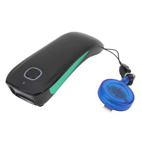 Wireless 1D Barcode Scanner Mini Handheld Pocket Reader With BT 2 4G 3 In 1 Connection For Laptop Tablet Smartphone And POS Use
