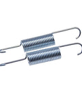 Heavy Duty Recliner Tension Springs Two Pack Four Inch Five Eighth Replacement Hardware For Couch And Sofa Mechanism Repair Rock Solid Parts That Snap Straight Into Place Silver Steel Coil.