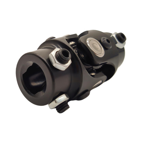 3/4 Inch 36 Spline X 3/4 Inch DD Steering Shaft U Joint Single Universal Joint Coupling Black 3-1/4 Inch Length 1-5/8 Inch OD
