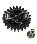 Governor Gear Kit 32 310 02-S Replacement for Small Engines, black timing gear with metal pin