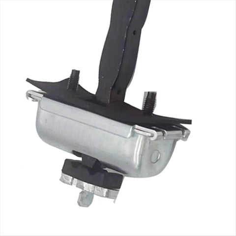 Lincoln MKX Rear Door Hinge And Door Stopper Limiter OEM Fa1Z5827204A metal construction with anti-rust coating close-up view