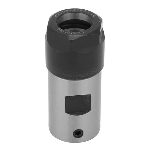 ER20 Collet Block And Spindle Extension Rod Adapter For CNC Milling Lathe Engraving Tools 50L Beefy Chuck Holder 8mm Motor Shaft