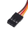 Three Pin Servo Extension Cable Set With Male To Female Connectors Five Lengths 6cm 15cm 30cm 50cm 100cm Angled Design For Easy Plug And Play Install