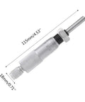 Upgraded Precision Micrometer Round Needle Type Thread Micrometer for Head Measurement 0-25mm tool with fine adjustment