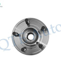 Top view of Rear Wheel Hub Bearing Assembly Set For 2005 2009 Chrysler 300 Pair Of 2 With 27 Spline And Performance Brakes