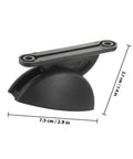 Sleek And Secure Rv Door Retainers For Ultimate Hold And Style Versatile Nylon Catch Easy Install, black nylon door retainer, 7.5 cm size.
