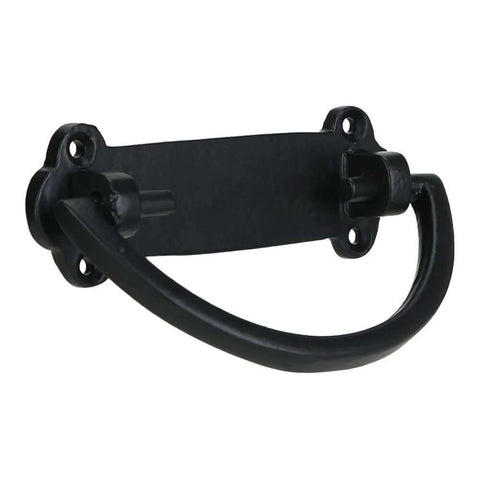 Set Of 2 Antique Chest Handles And Pulls For Treasure Chests Crates And Storage Boxes Heavy Duty Cast Iron Hardware With Black Powder Coat Finish