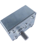 A5840 Worm Gear Motor Reducer Box For Micro Dc Stepper Motor That Handles Heavy Lifting Without Breaking A Sweat, side view showing compact design.