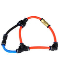 Plug And Play Push To Connect Pneumatic Fittings Half Inch To Half Inch Straight Quick Adapter For Air Lines No Tools Required Durable PET Body Suitable For PU PA PE PVC Tubing Leak Free Seal Pack Of 10, connected air tubing