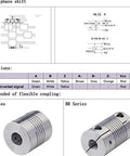 Diagram and connection chart for 6mm Shaft Rotary Encoder 2000 PPR With Push Pull HTL Line Driver Go To Universal Output Six Way Signals A A B B Z Z DC 5 To 26V Power Supply Ideal For CNC Robotics Motion Control And DIY Automation Projects.