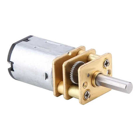 Compact 6V DC Gear Motor With Metal Gearbox For Tiny Projects N20 Micro Geared Motor Low Speed High Torque Kit Friendly