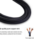 High quality pure copper wire with black matte wear-resistant coating, showing good conductivity and durability.