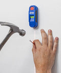 Magnetic Stud Finder With Laser Mark Tech For Precise Wall Scans And Framing, Hands Free Magnetic Locator And Wall Scanner, Pro Grade Stud Magnet Tool For Quick Accurate Marking And Safer Installations on white wall