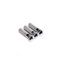 Durable Aluminum Arrow Inserts For.244 To.246 Inch Shafts With 5/16 Inch Field Points And Eight Thirty Two Threads 24 Pack