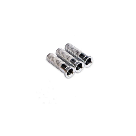 Durable Aluminum Arrow Inserts For.244 To.246 Inch Shafts With 5/16 Inch Field Points And Eight Thirty Two Threads 24 Pack