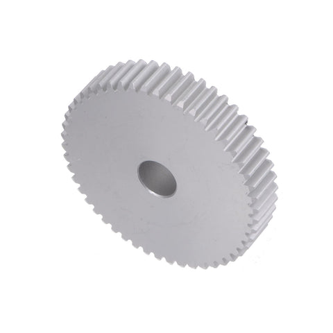 6mm Bore 50T Aluminum Spur Gear For RC Cars Mod 1 Beefed Up Motor Gearbox Reduction Gear Replacement Part 52mm Outer Diameter 20mm Thick 3.1mm Pitch 10mm Tooth Length