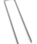 Beefy 6 Inch 11 Gauge Stainless Steel Landscape Staples For Landscape Fabric And Drip Irrigation Lines Rust Resistant 304 Stainless Steel Pro Grade 100 Pack For Secure Soil Anchoring And Frost Fabric