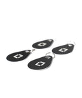 Key Fobs Four Pack NFC Enabled for Level Lock Plus Smart Locks Grey, Phone Free Access, Reprogrammable Card Set