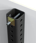 Heavy Duty 4 Pack Anti Theft Sign Mounting Hardware Kit for U Channel Posts and Tubular Posts with 2.5 Inch Bolt