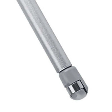 Close-up of Two Pack Gas Stay Hinge Set With Zinc Alloy Soft Close Cabinet Hinges, showing metal connector detail.