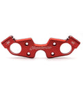 CNC Machined Aluminum Lowering Triple Tree Front End Upper Top Clamp For Hayabusa GSXR1300 1999-2020 Red Finish Dope Fit