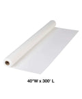Plastic Roll Table Cover For Parties And Events Clear Protective Film Protects Surfaces From Spills And Drops Cut To Fit Any Table Length Party Ready Quick Cleanup For Gatherings, 40W x 300L roll