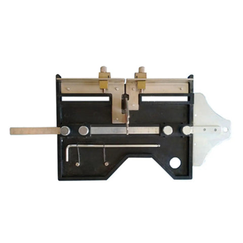 Electric Hot Knife With Slotting Tool For Small Cutting Projects Wear Resistant Cutter With Replaceable Parts Built In Ruler For Precise Measurements Smooth Sled Cutting Durable Metal Tool For Home Diy Crafts And Fabric Work, front view