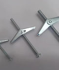 Mixed Heavy Duty Toggle Bolts Anchors And Screws Kit For Drywall Wood Ceilings And Hollow Walls 30 Sets with three sizes shown