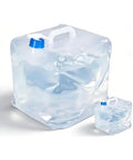 2 Pack 5.3 Gallon Collapsible Water Containers With Spigot For Camping Hiking Travel And Emergency Prep Portable Foldable Water Jugs