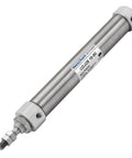 Slim Stainless Steel Air Pneumatic Cylinder CDJ2B 16 80 with M5 Port, 16mm Bore, 80mm Stroke, Double Acting Single Rod Actuator