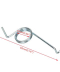 Close-up of spring from Chain Tensioner Adjuster With Spring For Dirt Rocket MX500 MX650 SX500 RSF650 Electric Motocross Mini Street Bike