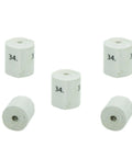 Waterproof Geocache Log Rolls 5 Pack For Micro And Nano Caches Durable Paper Logs With Magnetic Center Easy Outdoor Replacement Logs