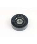 Premium Tensioner Pulley V Belt Kit Fits Benz A-Class W169 W245 Models Like The A180 And A200 With 2.0L Engine Ensuring Smooth Rides No More Annoising Slipping or Strange Noise. black pulley bearing close-up