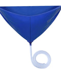 Waterproof Air Conditioner Cleaning Bag for Wall Mounted Mini Split Units, Heavy-Duty EVA Cover With 2m Hose, Style A Blue