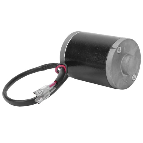Beefy 24V 100W DC Brushed Motor With Carbon Brushes Aluminum Alloy Housing And Metal Belt Pulley For Electric Scooter And Bike