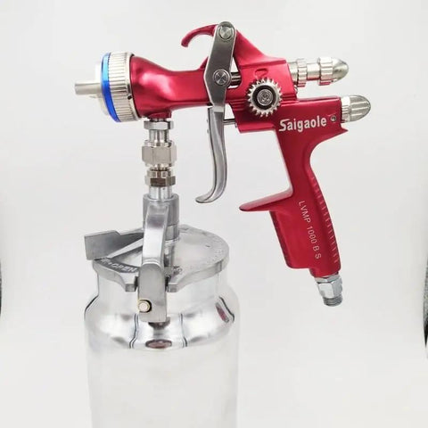 Get That Sick Auto Body Finish The Badass High Atomization Pneumatic Spray Gun Comes Loaded With A 1000ml Bottom Cup.