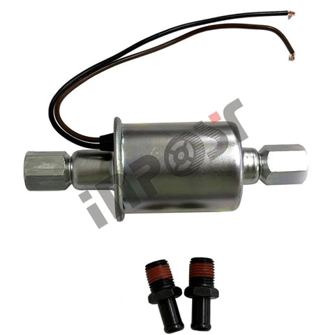 Electric Fuel Pump In Line 5 Psi To 9 Psi Three Eighths Inch Line 30 GPH Universal Replacement E8090 High Performance OEM Style