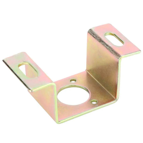 Encoder Mounting Bracket 38mm Iron Galvanized U Type Holder Ready To Rock In Harsh Environments With Adjustable Anti Skid Spring Bracket