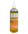 Friction-Reducing Chainsaw Lubricant With Deep Rust Protection And Anti-Wear Formula For High-Performance Cutting Ideal For Garden Tools Farm Equipment Workhorse Workshop Automotive And Marine Use, in a clear bottle with an orange label and white cap, size 1.57 x 1.57 x 7.87 inches.