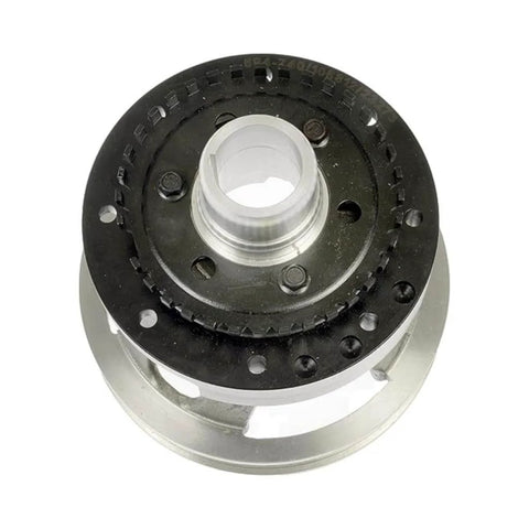 Harmonic Balancer For Ford Mustang 1999 2000 Black Serpentine Drive Belt Keyway 52.3 Inch Depth Drop-In Replacement XR3Z6B321AA
