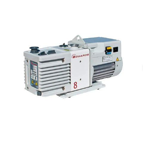 Heavy Duty Rv8 Rotary Vane Dual Stage Mechanical Vacuum Pump Single Phase Build with fast acting inlet valve