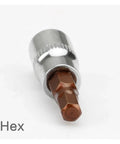 Cool 21 Piece Torx Star Bit Socket Kit With Hex Ratchet Wrench For Tightening Bolts That Are Rusty Or Stubborn Perfect For Narrow Spaces And Heavy Duty Auto Repair Jobs Without Any Bending Crack Issues, hex bit socket