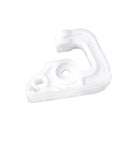 Refrigerator Door Stopper Replacement Part For Easy Close OEM Quality Fridge Door Closer. White durable plastic gear.