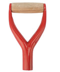 Y Shaped Shovel Handle Replacement With Plastic And Wooden Grips For Garden Digging And Raking Snow Removal Easy To Install Lightweight