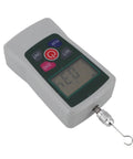 Portable Lab Grade Force Push Pull Tester Meter For Material Mechanics In Aluminum Alloy 50N Mini Multi Functional With Built In Sensor For Precise Quick Lab Tests, handheld force gauge with hook