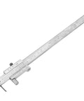 Rock Solid Precision Heavy Duty 200mm Vernier Scribing Caliper showing clear measurement markings for precise metal layout.