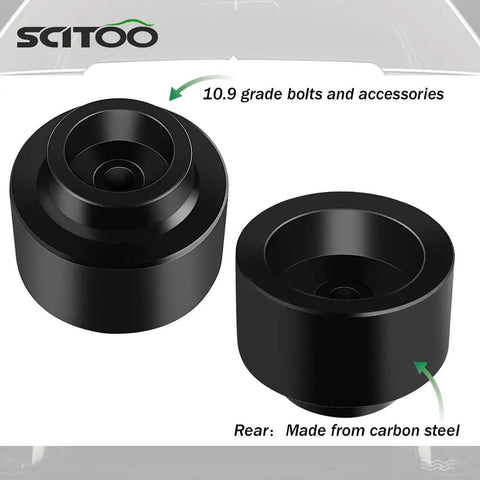 2 Inch Rear Leveling Lift Kit For Chevrolet Tahoe Suburban Avalanche 1500 2WD 4WD Billet Aluminum Coil Spring Spacers