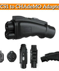 Road Ready CCS To CHAdeMO EV Fast Charging Adapter DC 1000V 250A in black, showing various angles and features of the connector.